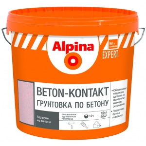 Грунтовка по бетону Alpina EXPERT Beton-Kontakt, 15л