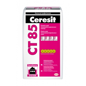 Клей для пенополистирольных плит Ceresit CТ 85 Зима, 25кг