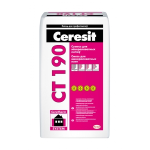 Клей для минераловатных плит Ceresit CТ 190, 25кг