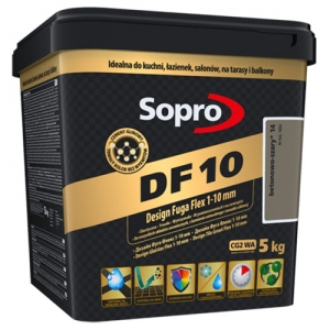 Фуга эластичная Sopro DF10 1054-14 бетонно-серая, 5кг