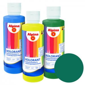 Краситель Alpina Kolorant Gruen (зелёный), 0,5 л