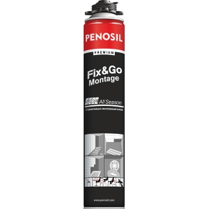 Монтажный клей-пена PENOSIL Fix&Go Montage, 750мл