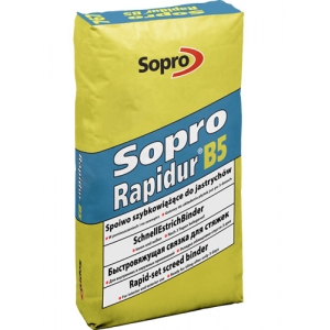 Стяжка быстротвердеющая Sopro Rapidur B5, 25кг