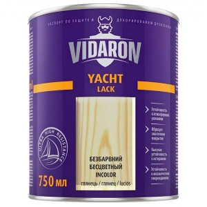 Яхтный лак Vidaron глянцевый, 0,75л